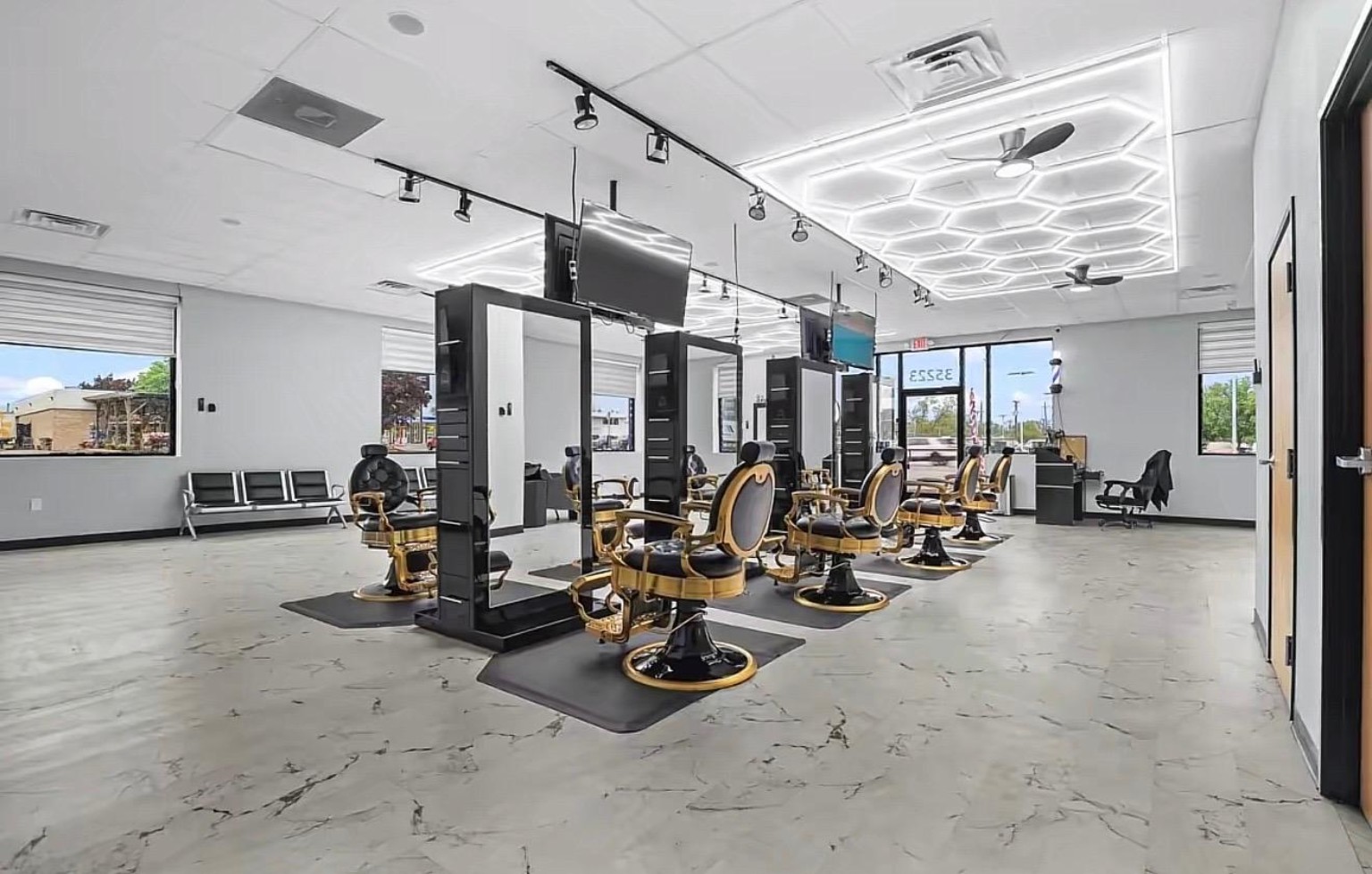 Bright and spacious view of Motor City Clippers